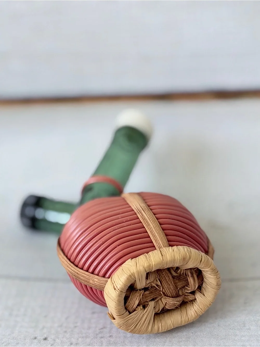 Vintage Italian Mini Chianti Wine Bottle Salt & Pepper Shakers Set